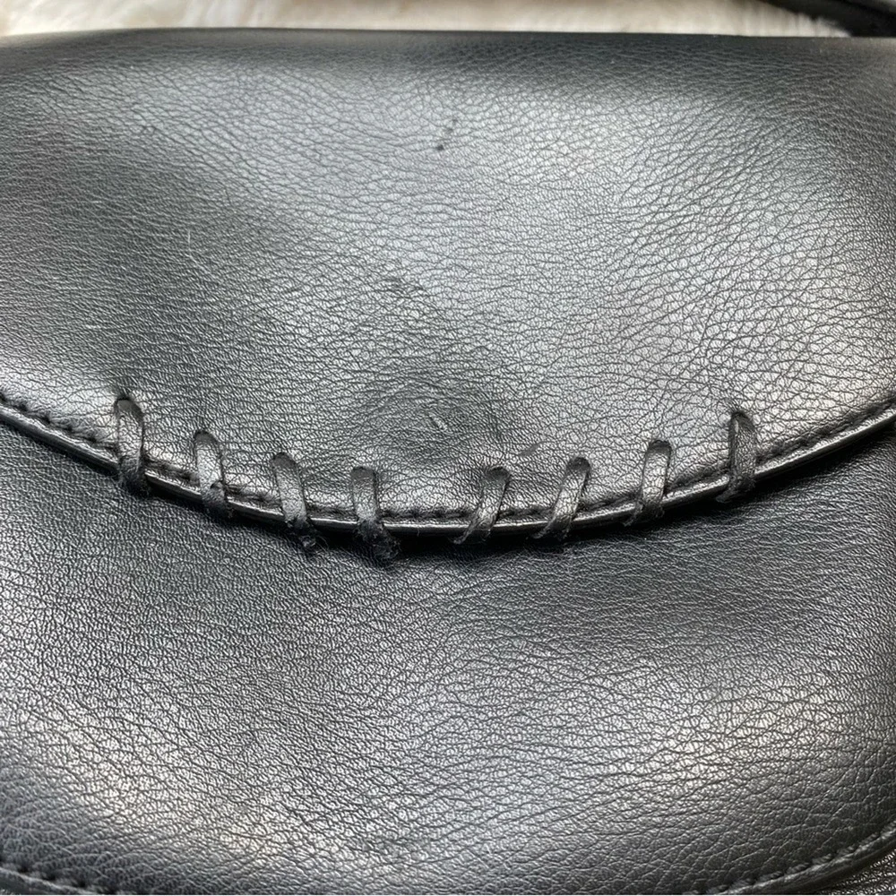 Lucky Brand‎ Women's Harley Crossbody Purse Bag Black Boho Casual Classic